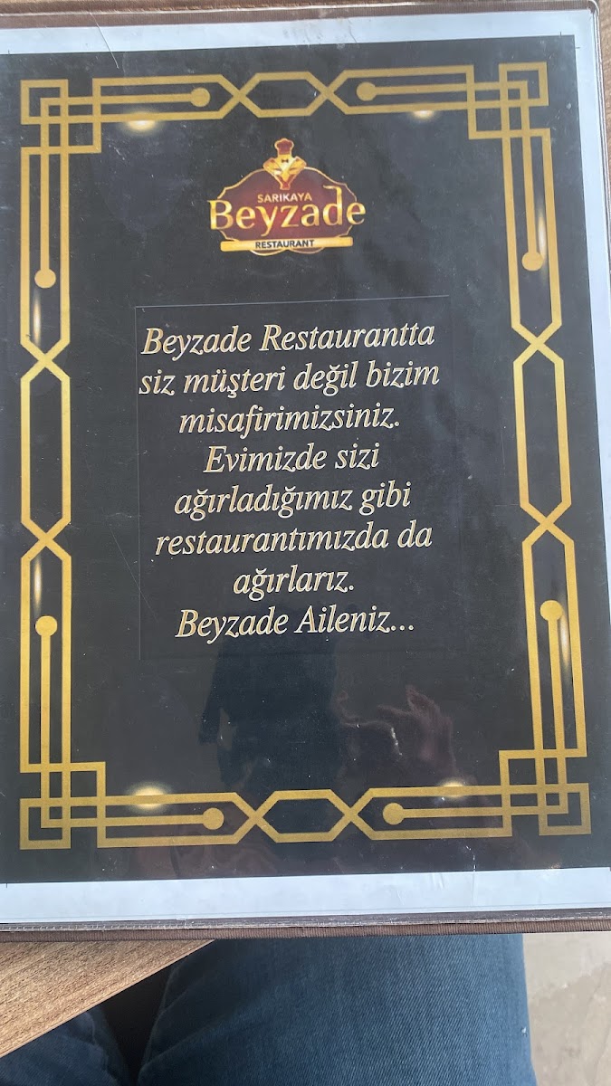 Menu Beyzade Et Balık Restaurant-6
